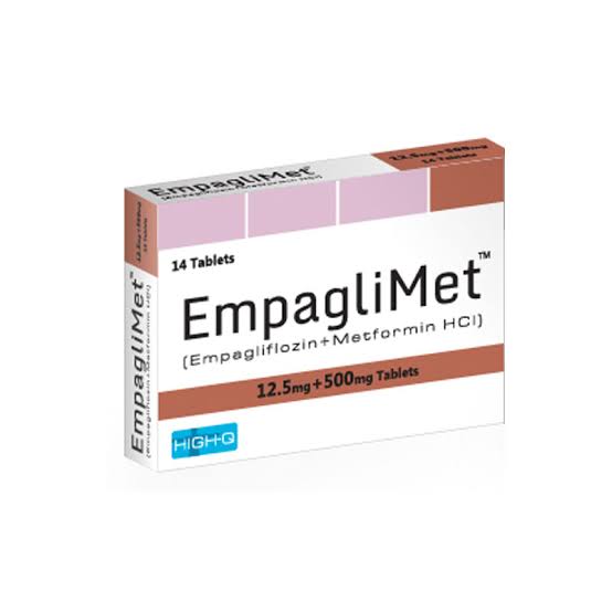 EMPAGLIMET 12.5/500MG TAB