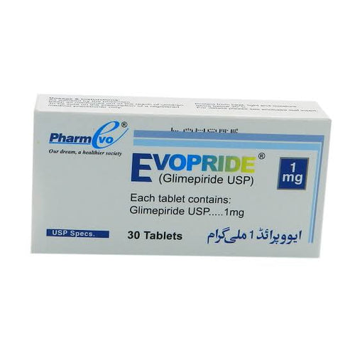 EVOPRIDE 1MG TAB 30S