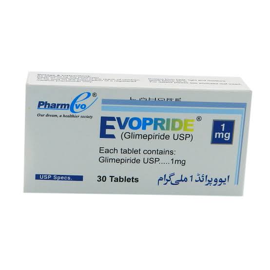 EVOPRIDE 1MG TAB 30S