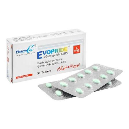 EVOPRIDE 4MG TAB 30S