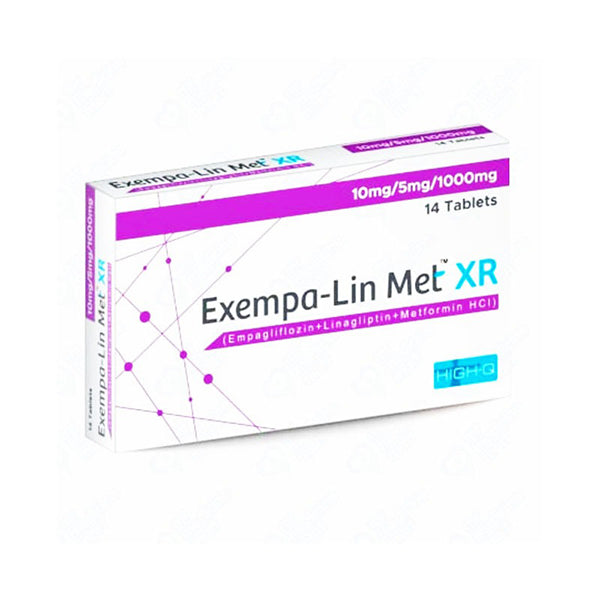 EXEMPA LIN MET XR 10/5/1000MG TAB 14S