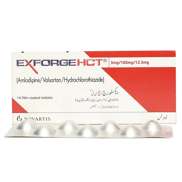 EXFORGE 5/160/12.5MG TAB