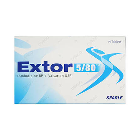 EXTOR 5/80MG TAB