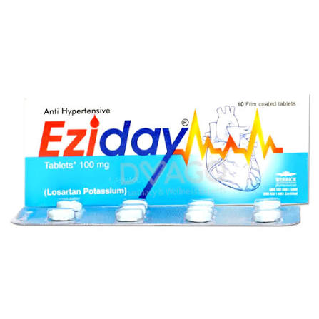 EZIDAY 100MG TAB (N.P)