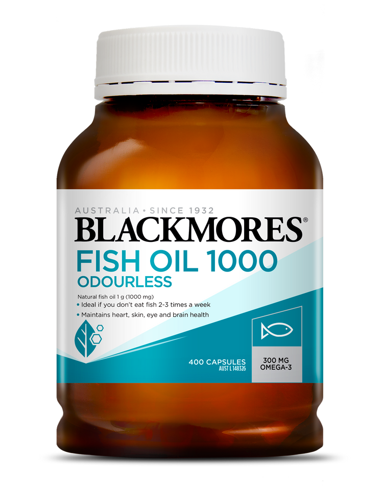FISH OIL OMEGA 3 (BLACK MORES)