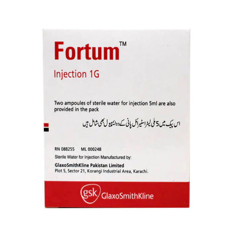 FORTUM 1GM INJ