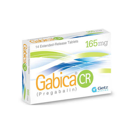 GABICA CR TAB 165MG
