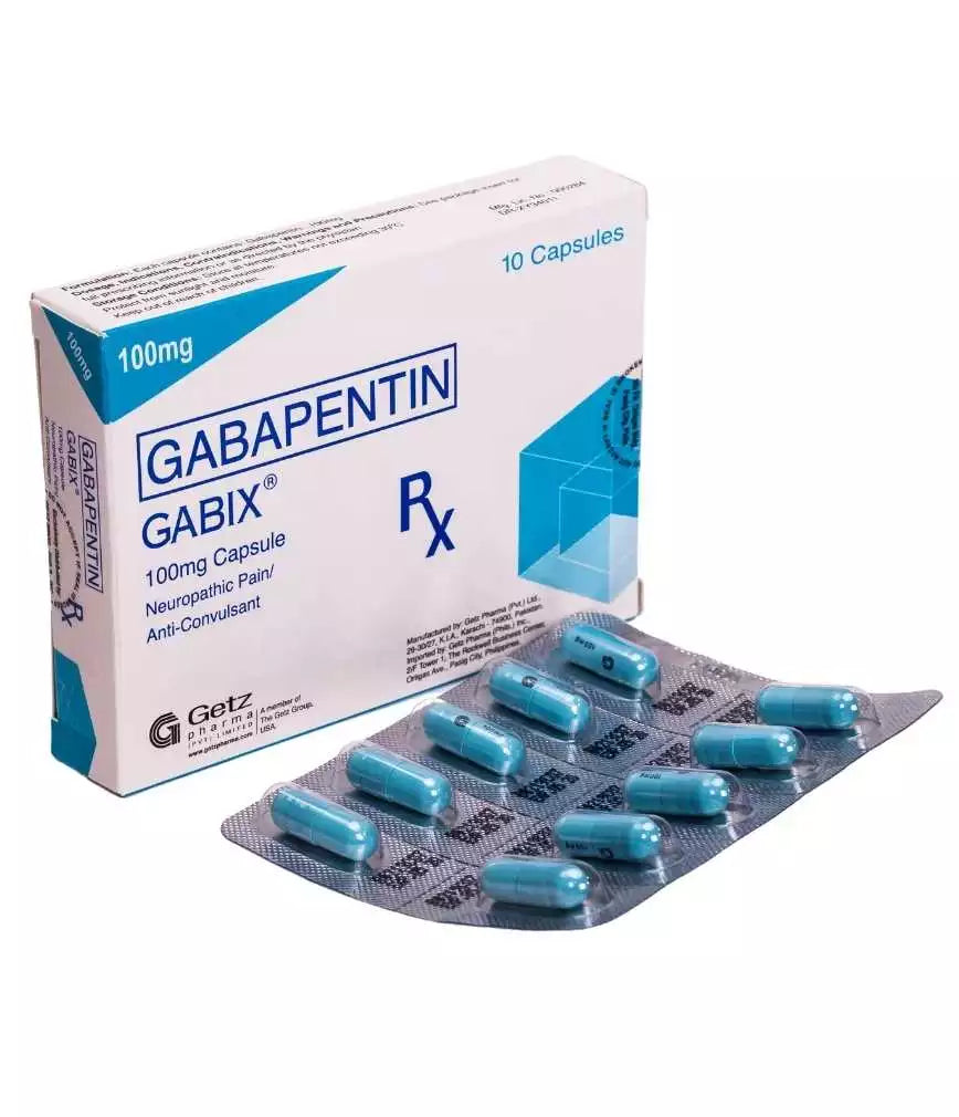 GABIX 100MG CAP 30S