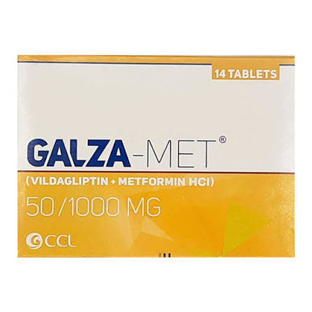 GALZAMET 50/1000MG TAB