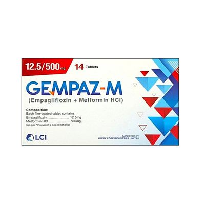 GEMPAZ M 12.5/500MG TAB