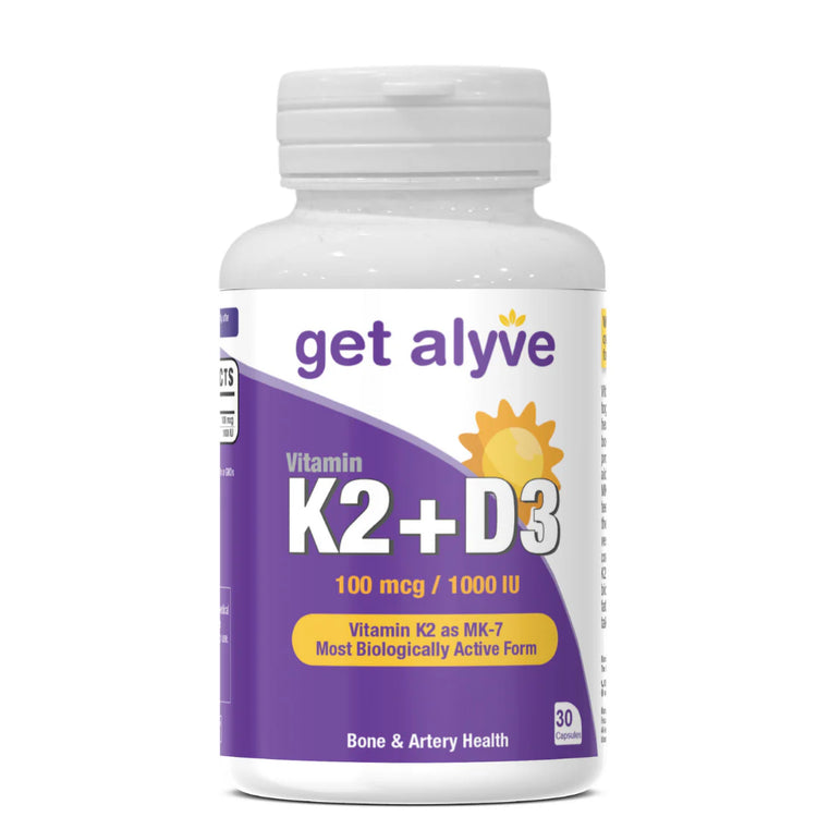 GET ALYVE VITAMIN K2+D3 CAP