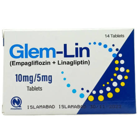 GLEM LIN 10MG/5MG TAB