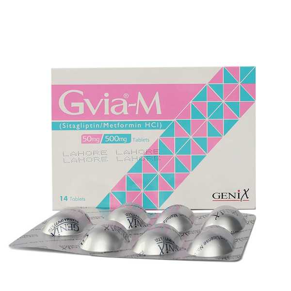 GVIA M XR 50/500MG TAB 14S