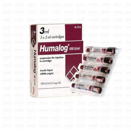 HUMALOG CARTIGE INJ (NP)
