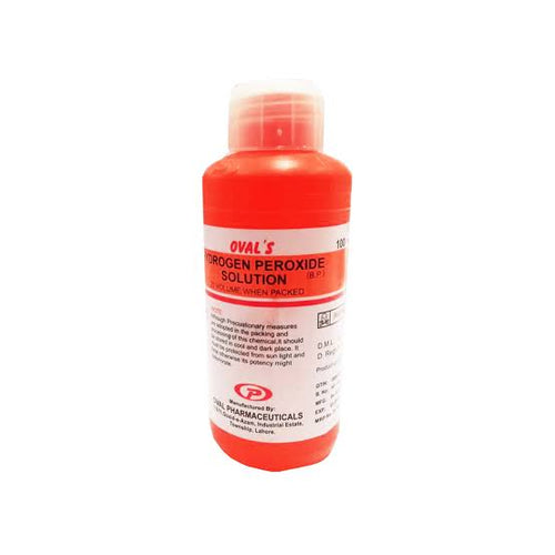 HYDROGEN PEROXIDE 100ML (OVAL)