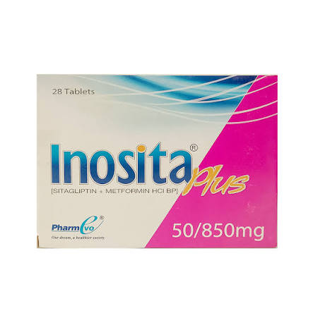 INOSITA PLUS 50/850MG TAB 28S