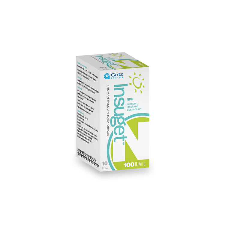 INSUGET N 100UI INJ