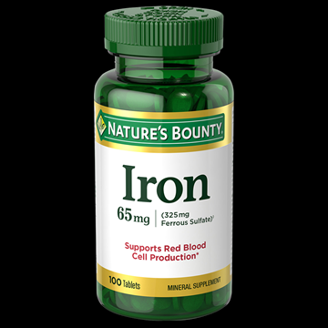 IRON (NAT B) 65MG TAB 100S
