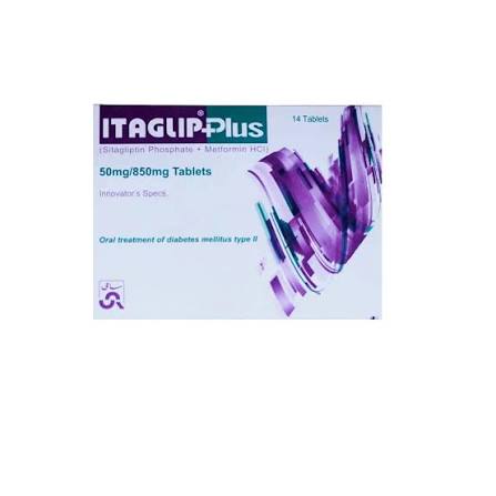 ITAGLIP PLUS 50/850MG TAB