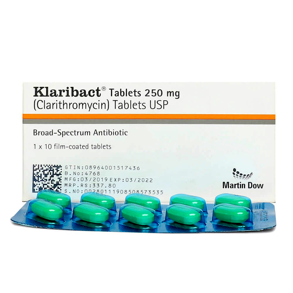 KLARIBACT 250MG TAB