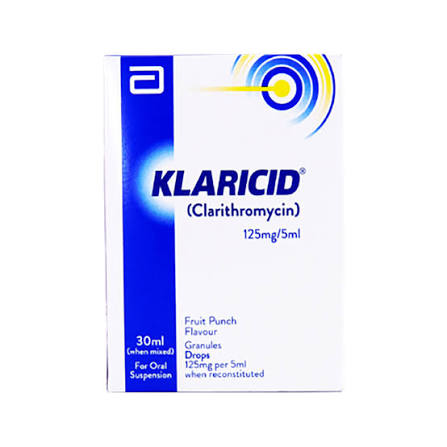 KLARICID DROPS 30ML