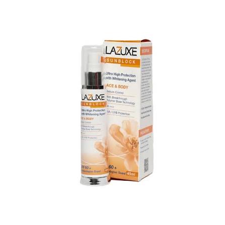 LAZUXE SUNBLOCK SPF60+ 45ML