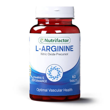 L ARGININE 1000MG TAB 60S (NUT F)