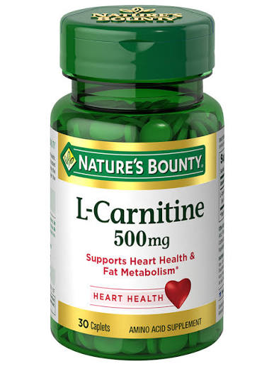 L CARNITINE (NAT B) 500MG 30S