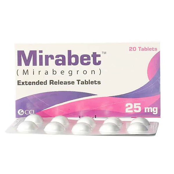 MIRABET 25MG TAB