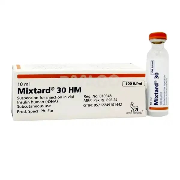 MIXTARD VIAL 10ML