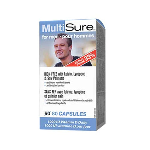 MULTI SURE (BASE6) MEN CAP 80