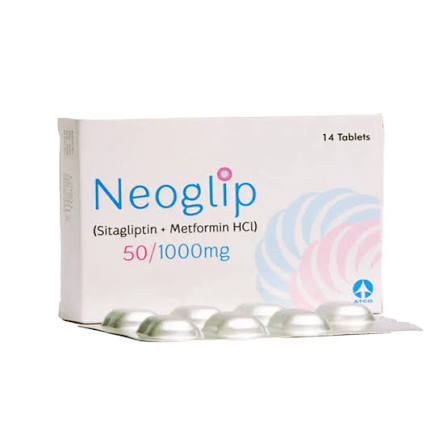 NEOGLIP 50/1000MG TAB
