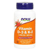 NOW VITAMIN D3 K2-120 CT 120S
