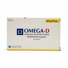 OMEGA D 20/75MG CAP