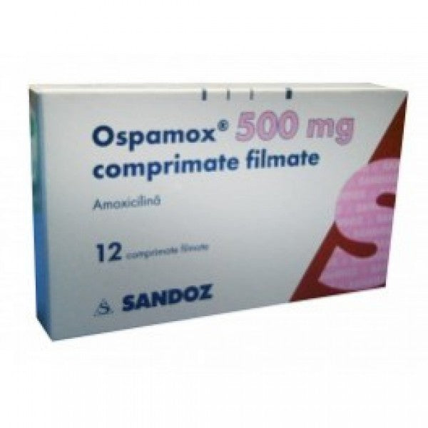 OSPAMOX 500MG TAB 12S