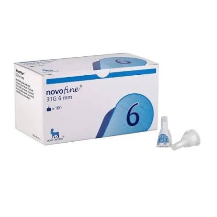 PEN NEDLE 6MM (NOVO)