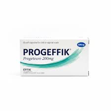 PROGEFFIK 200MG CAP&VAG ROUTE