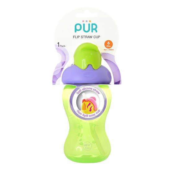 PUR FLIP STRW CUP 250 ML