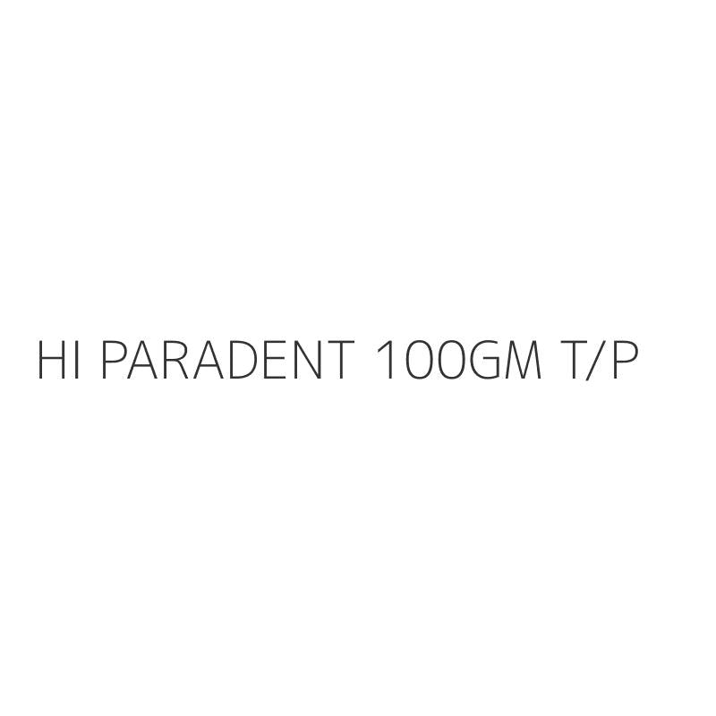 HI PARADENT 100GM T/P