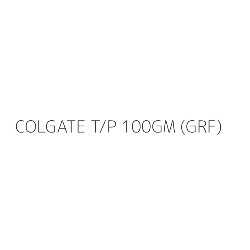 COLGATE T/P 100GM (GRF)