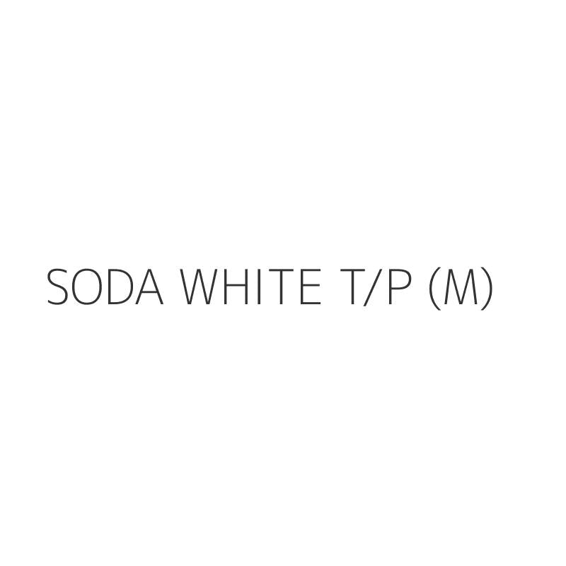 SODA WHITE T/P (M)
