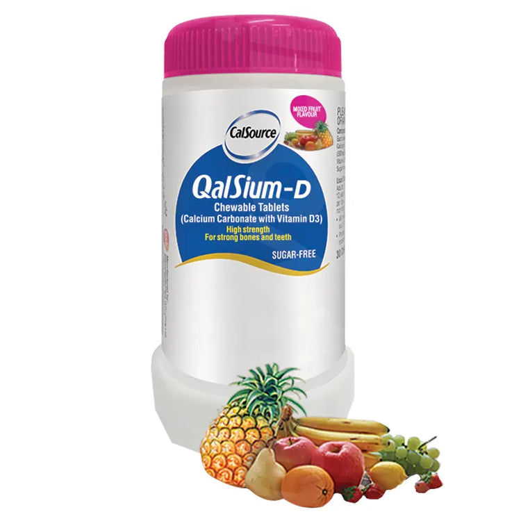QALSIUM-D (QALSAN D3) TAB (MIX FROUITE)