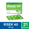 RISEK 40MG CAP 21S