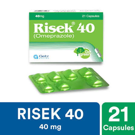 RISEK 40MG CAP 21S