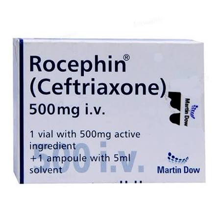 ROCEPHIN 500MG IV INJ