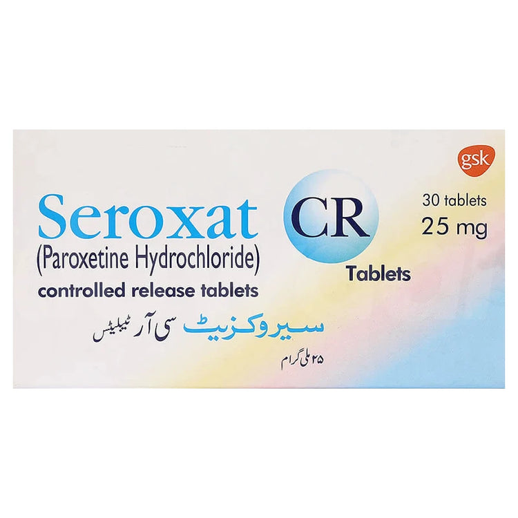 SEROXAT CR 25MG TAB