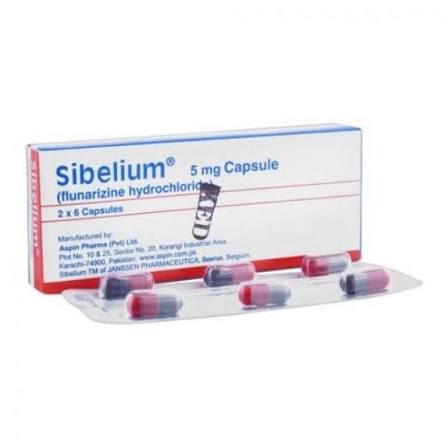 SIBELUM CAP 50MG NEW