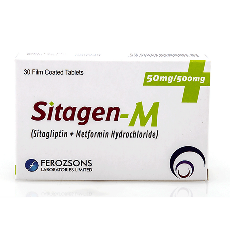 SITAGEN M 50/500MG TAB