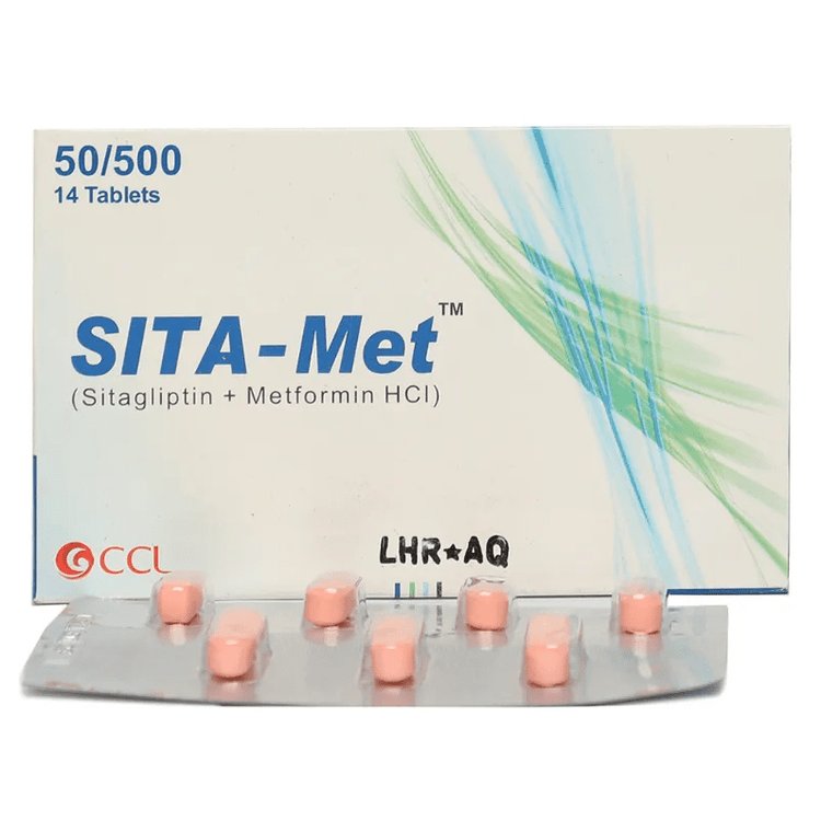 SITA MET 50/500MG TAB