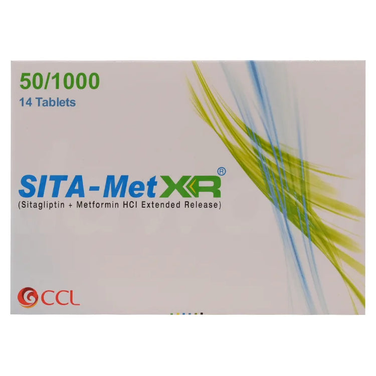SITA MET XR 50/1000MG TAB